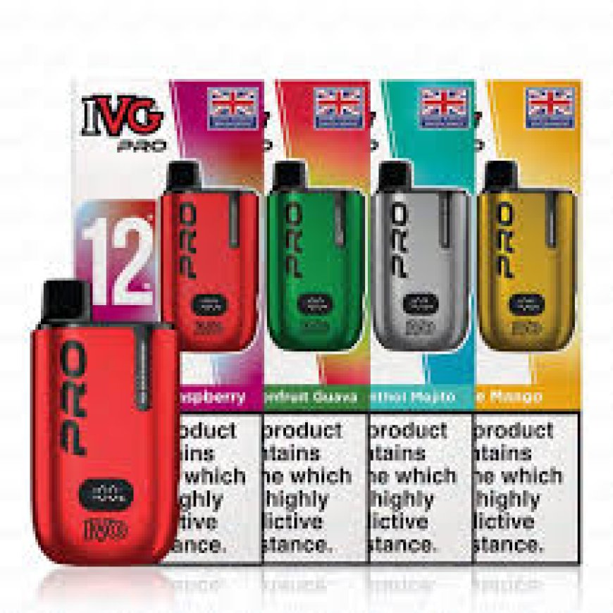 Experience Flavour Without the Fuss: A Complete Guide to IVG Pro 12 Pods