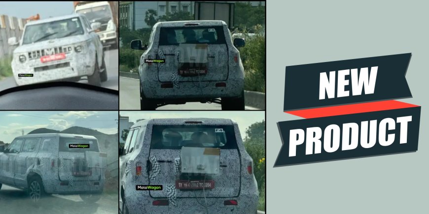 New Mahindra Bolero Teases Premium SUV Look – G-Wagen Front Meets Desi Toughness?