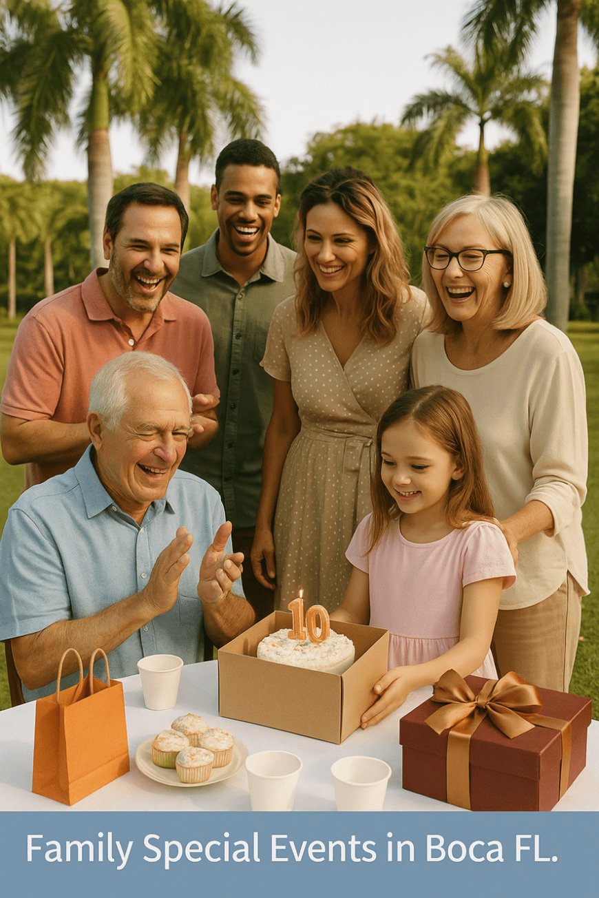 Why Locals Choose Boca Raton for Family Events