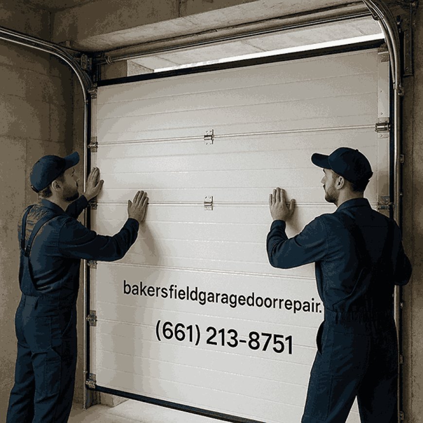 What to Do When You Need Garage Door Dents Repair in Bakersfield