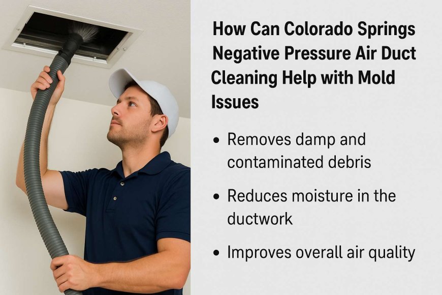 How Can Colorado Springs Negative Pressure Air Duct Cleaning Help with Mold Issues
