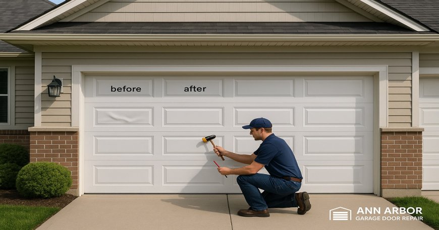 Why Trust Local Experts for Garage Door Dents Repair in Ann Arbor?