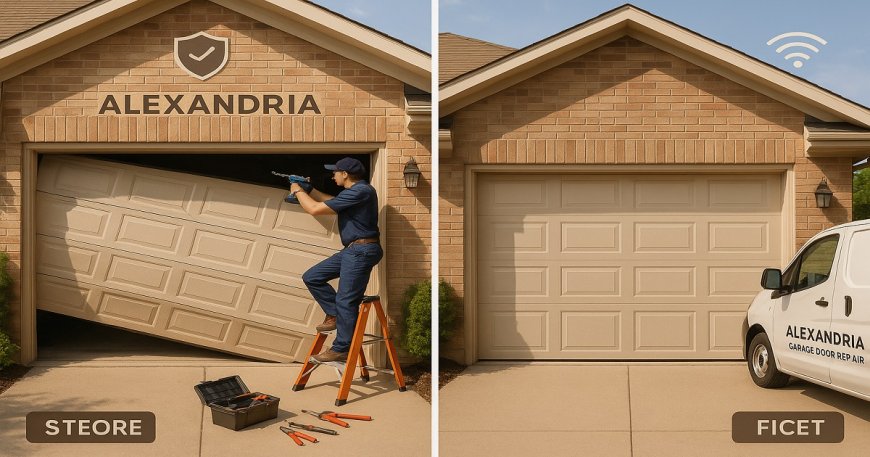 How Does Same Day Garage Door Repair Prevent Bigger Problems in Alexandria?