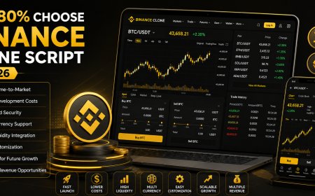 Why 80% of Crypto Entrepreneurs Choose a Binance Clone Script in 2026