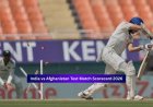 India vs Afghanistan Test Match Scorecard 2026: Highlights, Runs, Wickets and Important Moments
