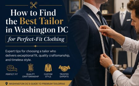 How to Find the Best Tailor in Washington DC for Perfect-Fit Clothing