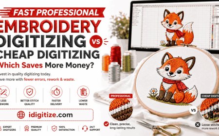Fast Professional Embroidery Digitizing vs Cheap Digitizing: Which Saves More Money?