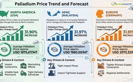 Palladium Prices Q1 2026: Global Market Trends, Price Index, Demand Outlook, and Forecast