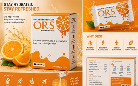 ORS Sachet NBPL Orange Flavored: A Refreshing Choice for Active Days