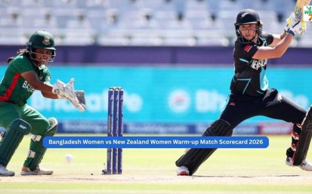 Bangladesh Women vs New Zealand Women Warm-up Match