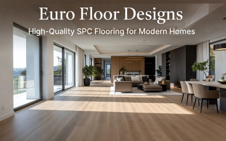 Durable Euro SPC Flooring for Living & Bedrooms