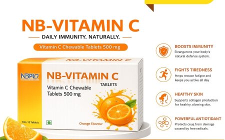 Supporting Better Lifestyle Habits with Nirman Bio Vitamin C Tab