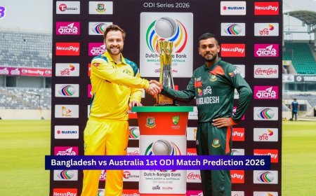 Bangladesh vs Australia, 1st ODI Match 2025