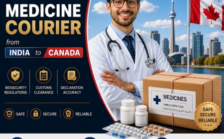 Medicine Courier from India to Canada -  Oddway