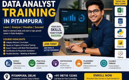 Best Data Analyst Course in Pitampura with Practical Training – Nice IT Services