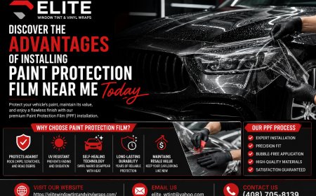 Discover the Advantages of Installing Paint Protection Film Near Me Today