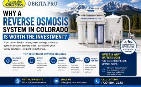 Why a Reverse Osmosis System in Colorado Is Worth the Investment?