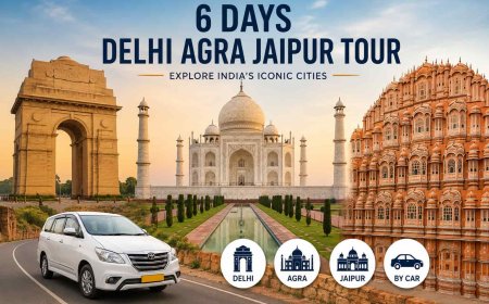 6 Days Delhi Agra Jaipur Tour Package by Car: The Perfect Golden Triangle Experience