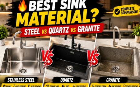 Kitchen Sink Material Comparison India: Which Sink Material Is Best for Your Home?