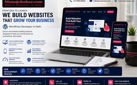 From Idea to Launch: Website Building Solutions by Manoj Chahar