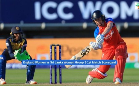 England Women vs Sri Lanka Women, Group B Match 1, ICC Women's T20 World Cup 2026 Scorecard