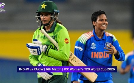 India Women vs Pakistan Women, 6th Match, ICC Women’s T20 World Cup 2026