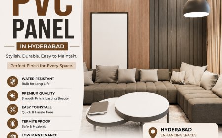 PVC Panels in Hyderabad: The Ideal Solution for Stylish and Durable Interiors