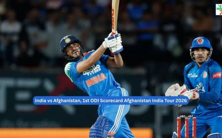 India vs Afghanistan, 1st ODI Scorecard Afghanistan India Tour 2026 Match Highlights and Full Result