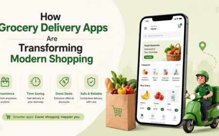 How Grocery Delivery Apps Are Transforming Modern Shopping