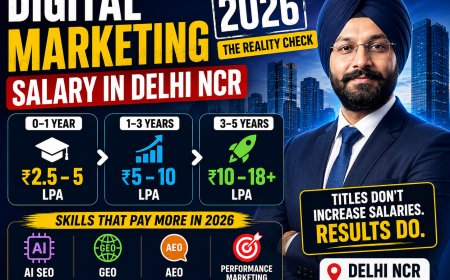 Digital Marketing Salary in Delhi NCR (2026): The Reality Check