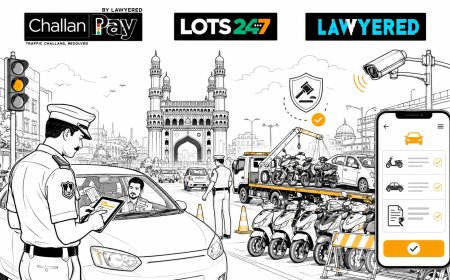 Hyderabad Traffic Challan Crackdown Intensifies as Police Seize Over 2,100 Vehicles in Special Drive