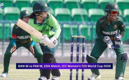 Pakistan Women vs Bangladesh Women, ICC Women’s T20 World Cup 2026