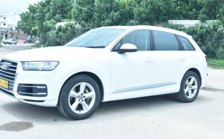 Audi Q7 Hire in Jaipur – Premium SUV Luxury Travel Experience