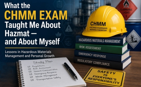 What the CHMM Exam Taught Me About Hazmat - and About Myself