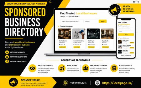 Directory listing platform UK local page visibility tool