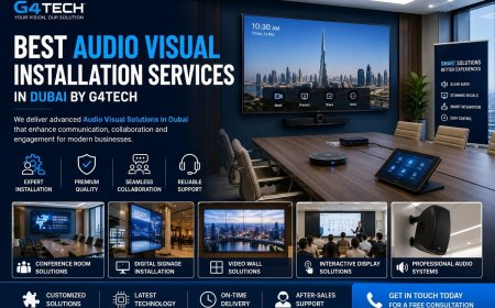 Best Audio Visual Installation Services in Dubai by G4Tech