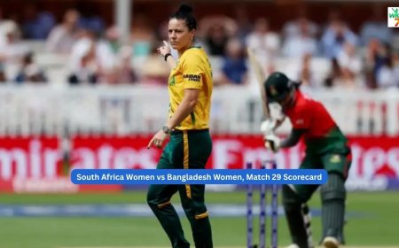 South Africa Women vs Bangladesh Women, Match 29 Scorecard | ICC Women's T20 World Cup 2026