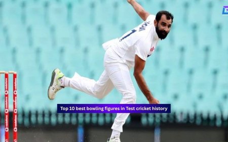 Top 10 best bowling figures in Test cricket history
