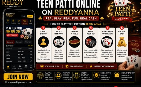 Teen Patti Online on Reddy Anna: Rules, Variants & Winning Tips