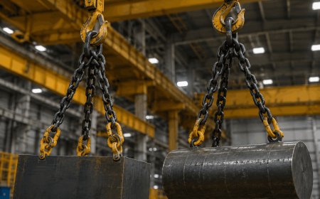 Specifying Grade 80 And 100 Heavy-Duty Chain for OSHA-Compliant Overhead Lifting