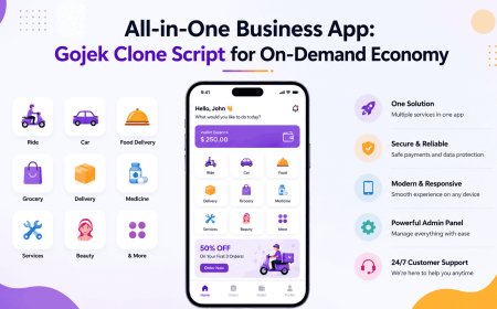 All-in-One Business App: Gojek Clone Script for On-Demand Economy