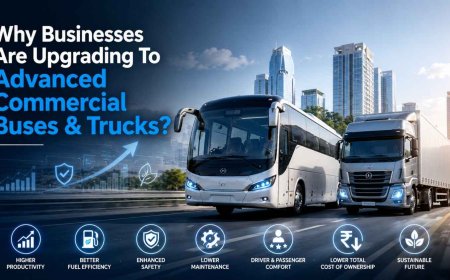 Why Businesses Are Upgrading To Advanced Commercial Buses & Trucks?