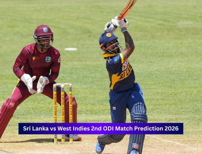 West Indies vs Sri Lanka, 2nd ODI Match 2026