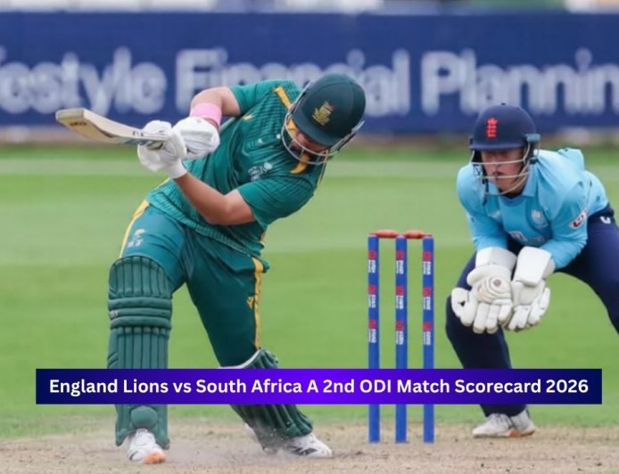 England Lions vs South Africa A, 2nd ODI Match 2026