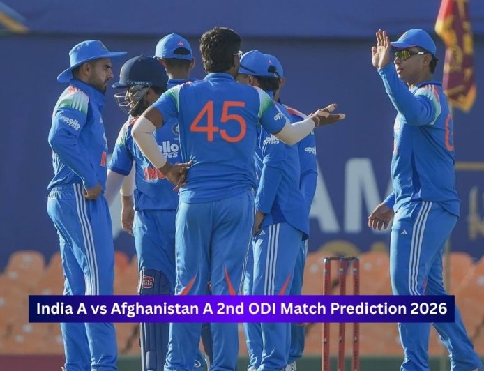 India A vs Afghanistan A, 2nd Match, Tri Nation A ODI Series In Sri Lanka 2026