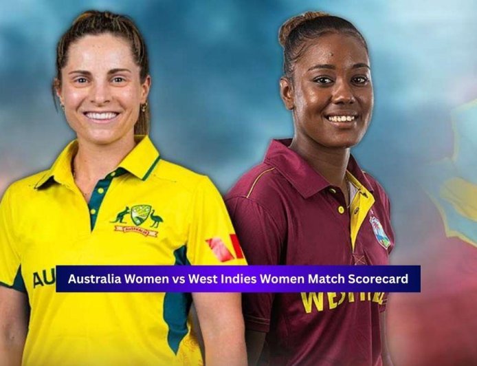 Australia Women vs West Indies Women Match Scorecard, T20 World Cup Warm-up 2026