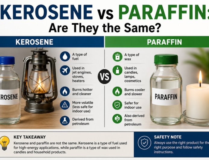 Kerosene vs Paraffin: Are They the Same?