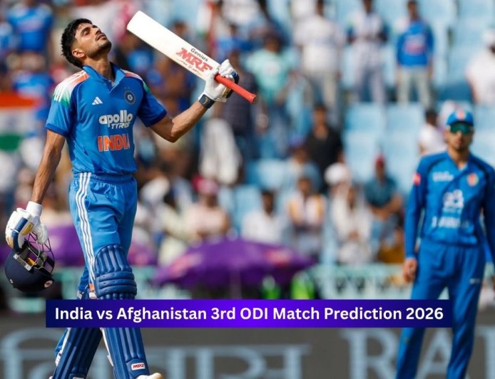 India vs Afghanistan, 3rd ODI Match 2026