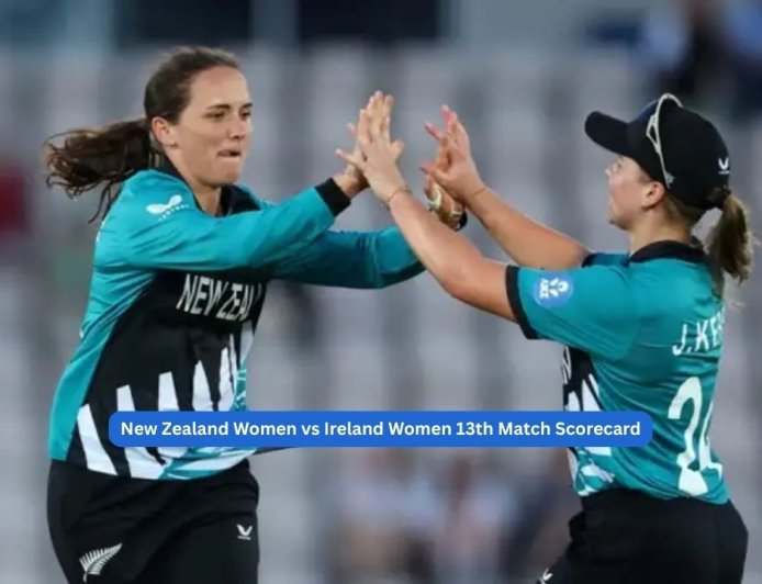 New Zealand Women vs Ireland Women, 13th Match, Group B, ICC Women's T20 World Cup 2026 Scorecard