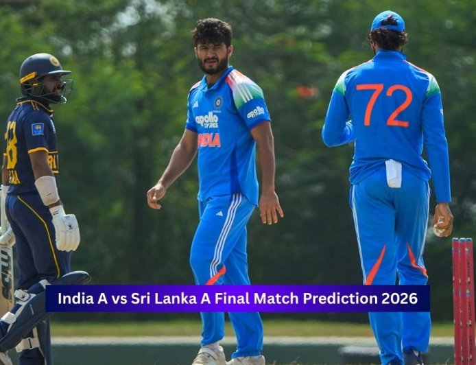 India A vs Sri Lanka A, Final Match, ODI Tri-Series In Sri Lanka 2026